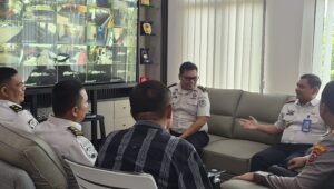 Perkuat Sinergi Kamtibmas, Kalapas Labuhan Ruku Audiensi dengan Kapolres Batu Bara