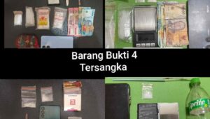 Satresnarkoba Polres Batu Bara Ungkap Empat Kasus Peredaran Narkotika, Empat Tersangka Diamankan