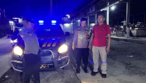 Polsek Talawi lakukan patroli malam – antisipasi gangguan kamtibmas dan pungutan liar