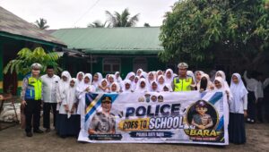 Polres Batu Bara Gelar Police Go To School di Tiga Sekolah, Ajak Pelajar Jauhi Narkoba dan Kenakalan Remaja