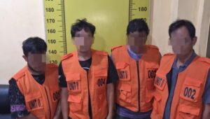 Satresnarkoba Polresta Deli Serdang Gerebek Sarang Narkoba di Kualanamu, 4 Pria Diamankan