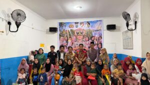 Satreskrim Polres Batu Bara Berbagi Paket Makanan dan Dukung Pencegahan Stunting
