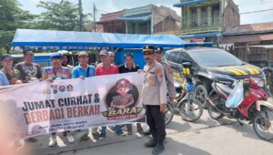 Jumat Curhat, Polres Batu Bara dan Jajaran Pererat Silaturahmi Berbagi kepada Masyarakat