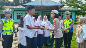 Polres Batu Bara Gelar Police Go To School Serentak di Lima Sekolah, Edukasi Pelajar tentang Bahaya Narkoba